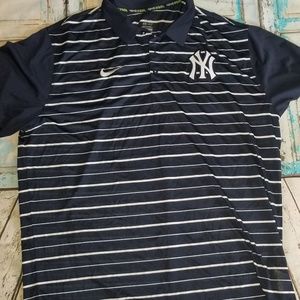 Nike NY dry fit polo